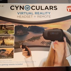 Virtual Reality Headset and Remote